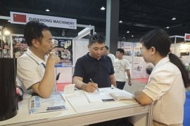 Huashida participated in the Kazakhstan Insulation Pipe Production Line Exhibition