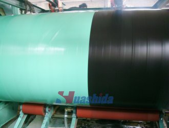Steel pipe 3LPE anti-corrosion coating production line