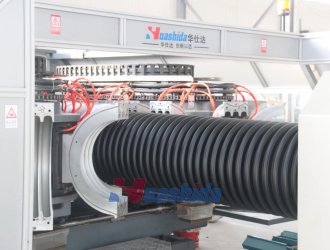 HDPE/PP Double Wall Corrugated Pipe Production Line HDPE/PP Double Wall Corrugated Pipe Production Line
