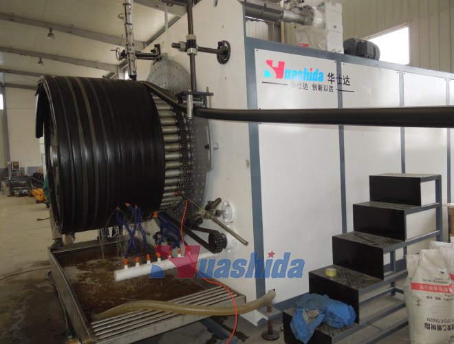 HDPE Hollow Wall Corrugated Pipe/ Structured Wall Pipe Extrusion Line