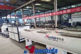 Huashida then shipped Water/Gas Supply Pressure HDPE Pipe Machine to Yulin, China