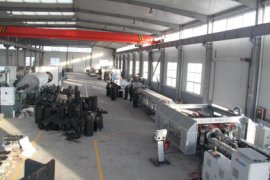Huashida double-wall corrugated pipe production line: cutting-edge technology creates a tool for pipe innovation