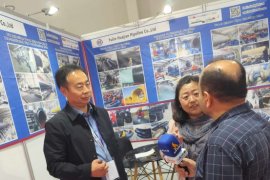 Huang Baodong, chairman of Huashida, accepted an exclusive interview with Iran's Izvestia (newspaper)in Tehran 