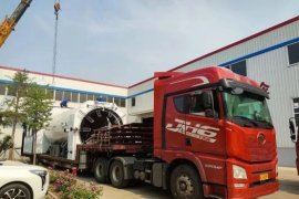 Huashida delivers another pre-insulated pipe production line to Yulin Huajian