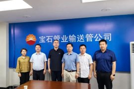 Huang Baodong, Chairman of Huashida, and his delegation were invited to visit Petro China Company of Baoji City Branch