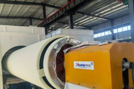 Huashida's spraying and winding equipment has been successfully put into production at the Zhongrun Xinde Wuhai base.