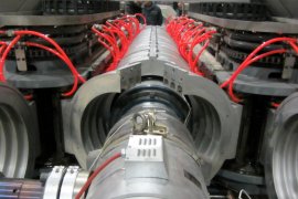 A Russian customer called Huashida to request an additional order for double-wall corrugated pipe equipment.