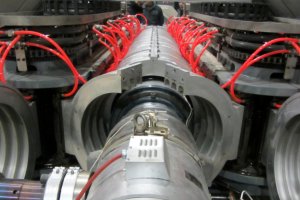 A Russian customer called Huashida to request an additional order for double-wall corrugated pipe equipment.