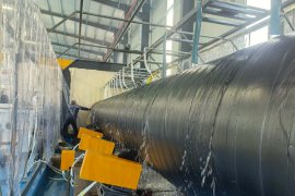 3PE Steel Pipe Anti-Corrosion Production Line in South Africa Launches 10 Days Ahead of Schedule | Huashida Machinery