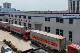 A Full 16 Containers: Huashida's 3LPE Steel Pipe Anti-Corrosion Production LineShips to Qatar