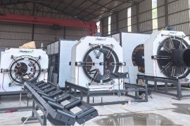 3 Sets of Custom Insulation Pipe Production Lines Successfully Commissioned & Delivered to Changchun Client | Qingdao Huashida