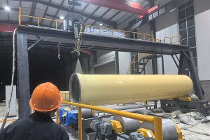 External PU Coating Process for Ductile Iron Pipe