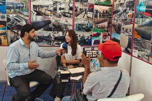 Long distance Oil & Gas Pipeline Solutions Draw Attention: Huashida Receives Onsite Media Interviews at 3P Plas Print Pack Pakistan, Lahore
