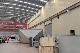 Huashida Technical Team Onsite: Commissioning Kicks off for DN6600 LSAW Pipe Internal FBE / External Cementmortar Coating Equipment